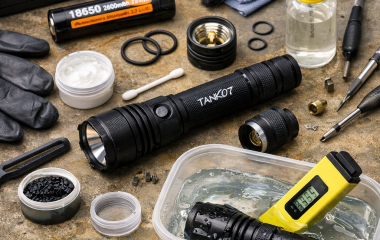 Догляд і обслуговування тактичних ліхтарів TANK007: продовжуємо ресурс і захищаємо від води