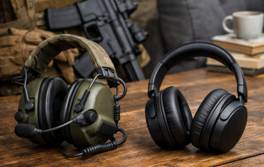 Порівняння: тактичні навушники vs. цивільні — коли варто переплачувати?