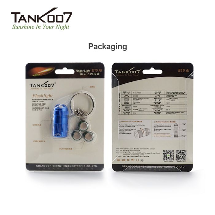 Ліхтар-брелок TANK007 E15