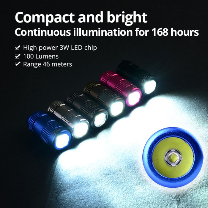 Ліхтар-брелок TANK007 E15