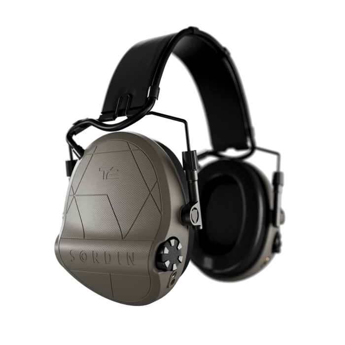 Активні навушники Sordin Supreme T2 Headband Memory Foam Tan койот