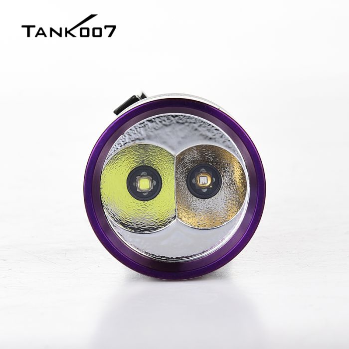 Ручний ліхтар з ультрафіолетом TANK007 UV122