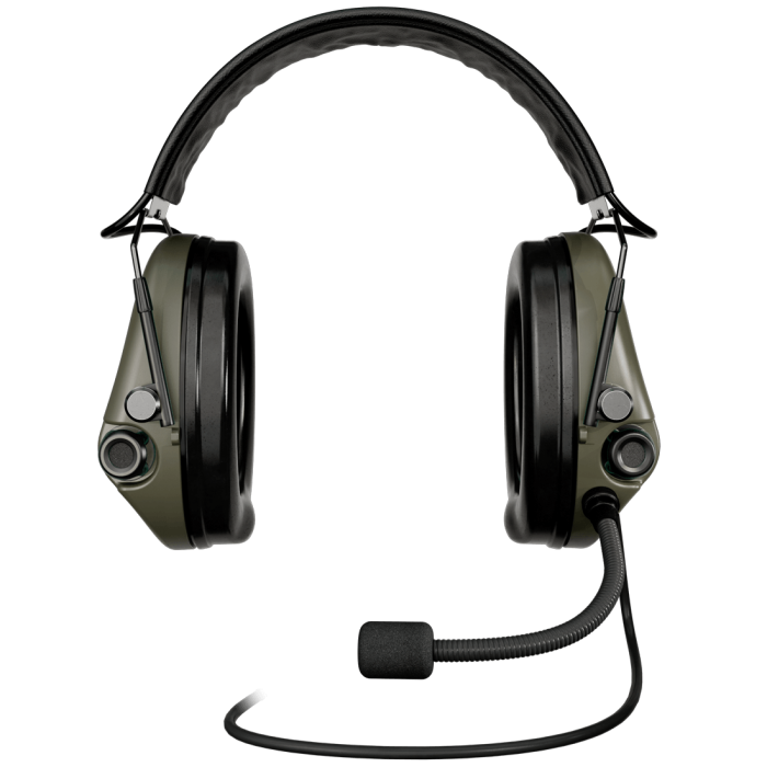 Активні навушники Sordin Supreme MIL CC Slim HB Green олива