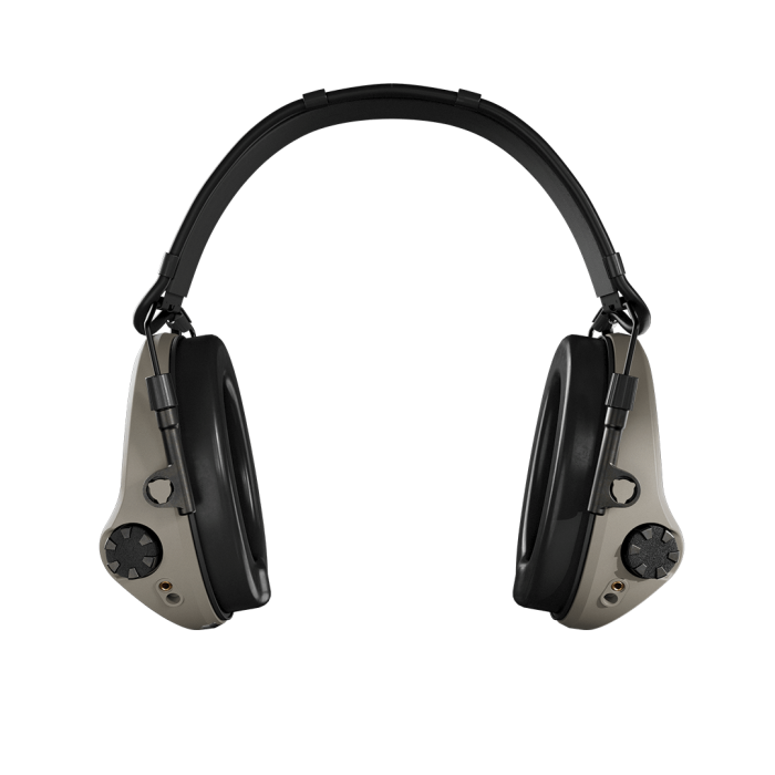 Активні навушники Sordin Supreme T2 Headband Memory Foam Tan койот