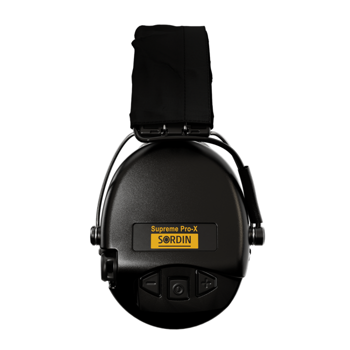 Активні навушники Sordin Supreme Pro-X Headband PVC Black чорні