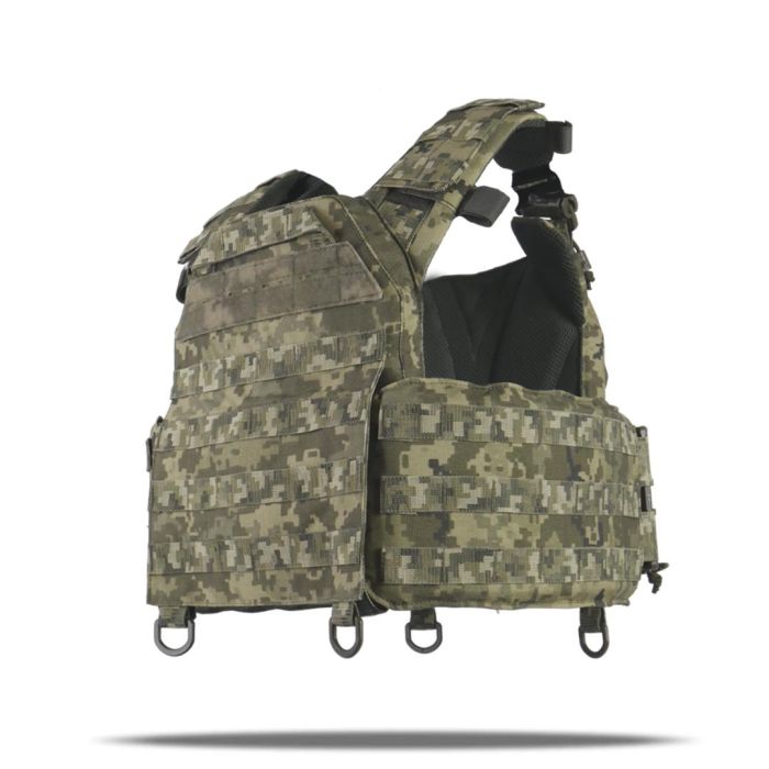 Плитоноска Kiborg GU gen.2 з балістичним захистом та бронеплитами