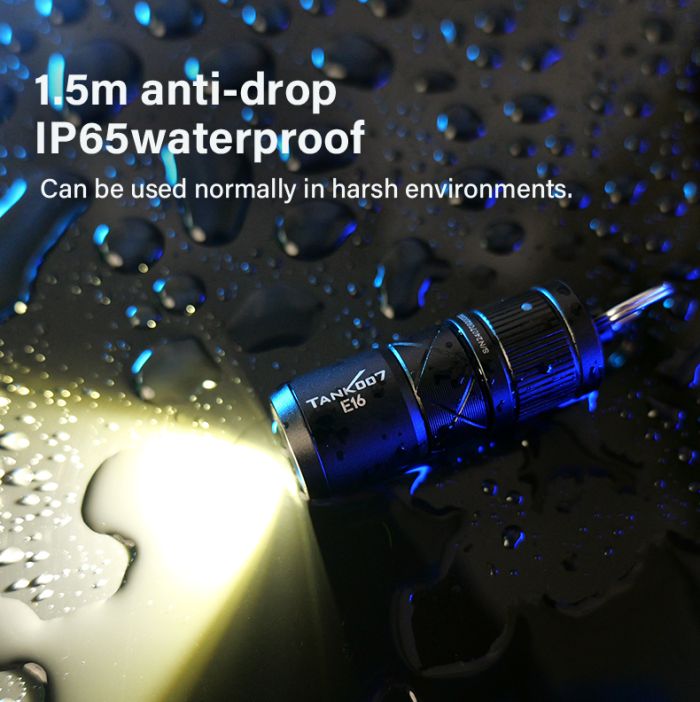 Ліхтар-брелок TANK007 E16 mini