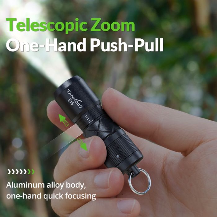 Ліхтар-брелок TANK007 E16 mini