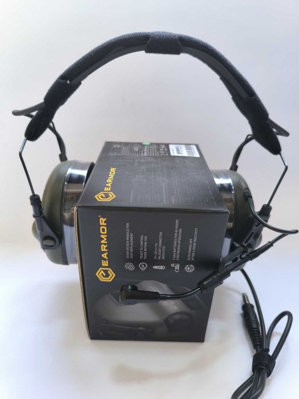 Навушники активні EARMOR M32 PLUS олива