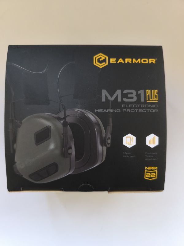 Навушники активні EARMOR M31 Plus чорні