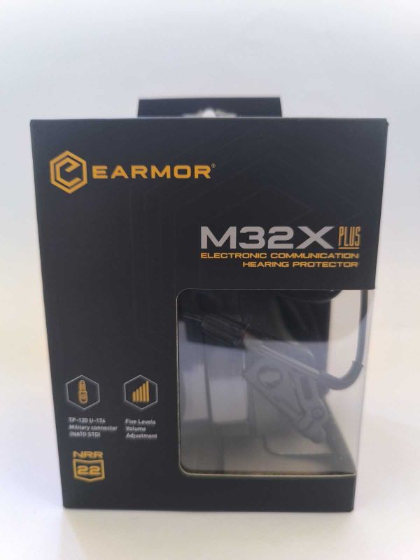 Навушники активні EARMOR M32X Plus олива