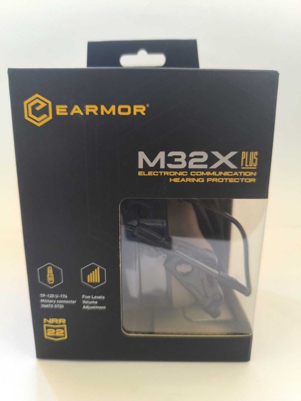 Навушники активні EARMOR M32X Plus койот