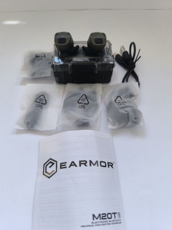 Активні Електронні Беруші EARMOR M20T Pro олива