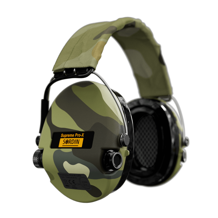Активні навушники Sordin Supreme Pro-X LED Headband Multicam мультікам