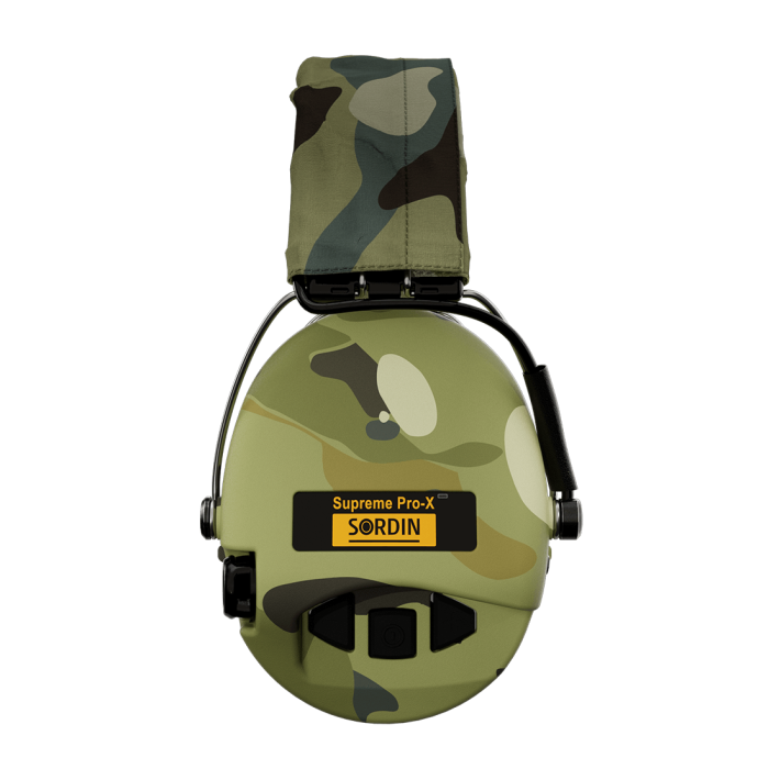 Активні навушники Sordin Supreme Pro-X LED Headband Multicam мультікам