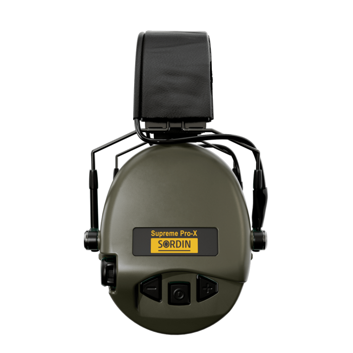 Активні навушники Sordin Supreme Pro-X Slim Headband Removable Green олива