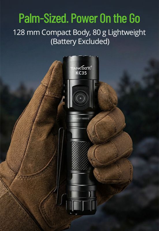 Ручний тактичний ліхтар TANK007 KC35