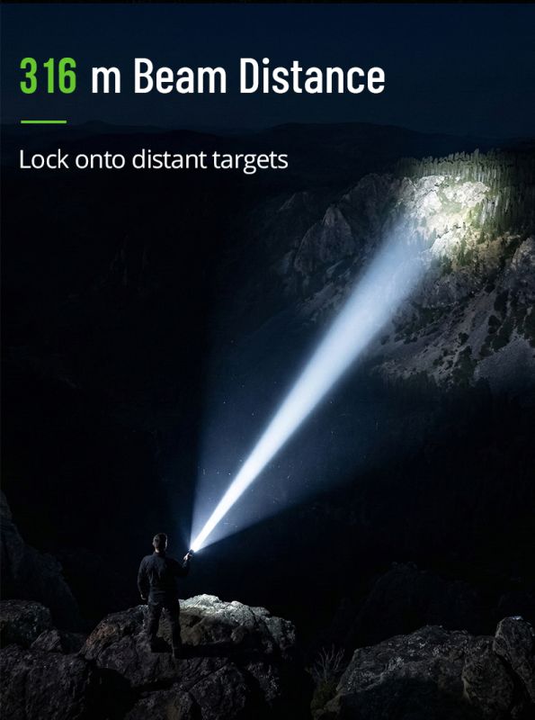 Ручний тактичний ліхтар TANK007 KC35