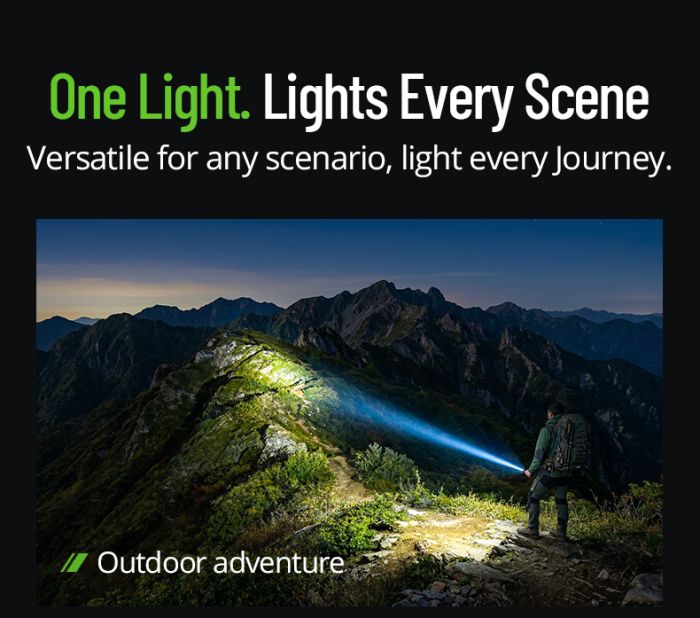 Ручний тактичний ліхтар TANK007 KC35