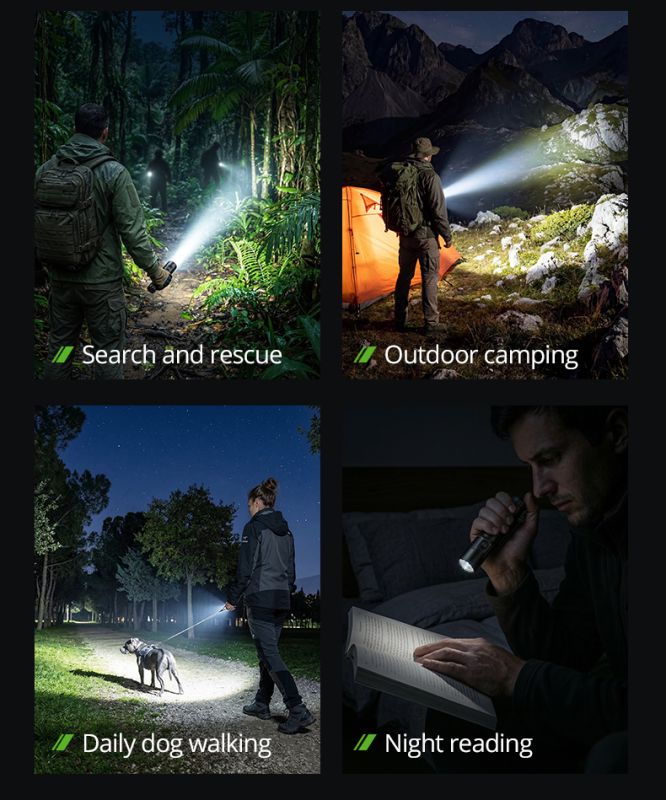 Ручний тактичний ліхтар TANK007 KC35