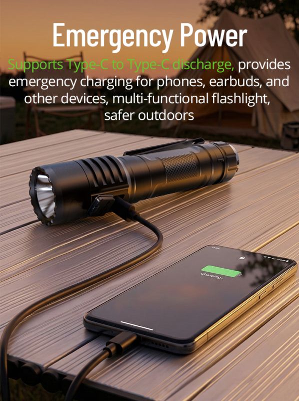 Ручний тактичний ліхтар TANK007 KC35