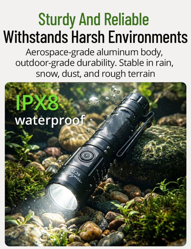 Ручний тактичний ліхтар TANK007 KC35