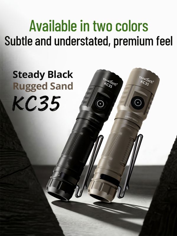 Ручний тактичний ліхтар TANK007 KC35