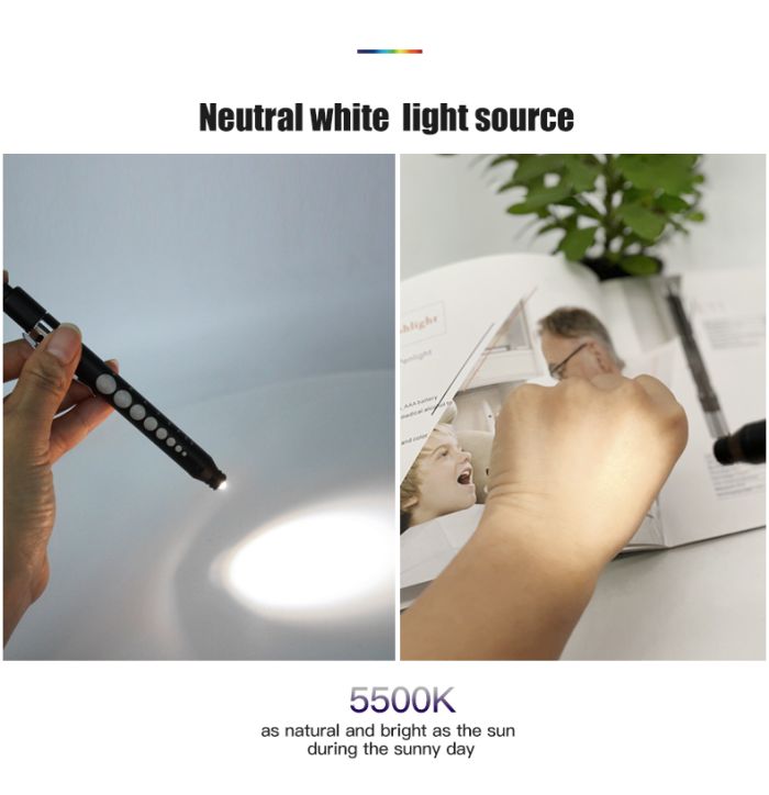 Ручний ліхтар для медичних оглядів TANK007 ME05