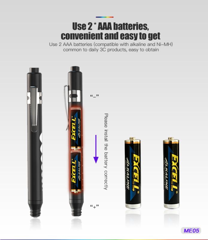 Ручний ліхтар для медичних оглядів TANK007 ME05