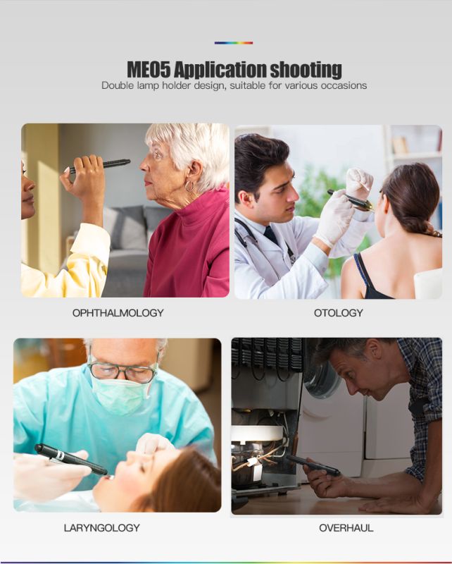 Ручний ліхтар для медичних оглядів TANK007 ME05