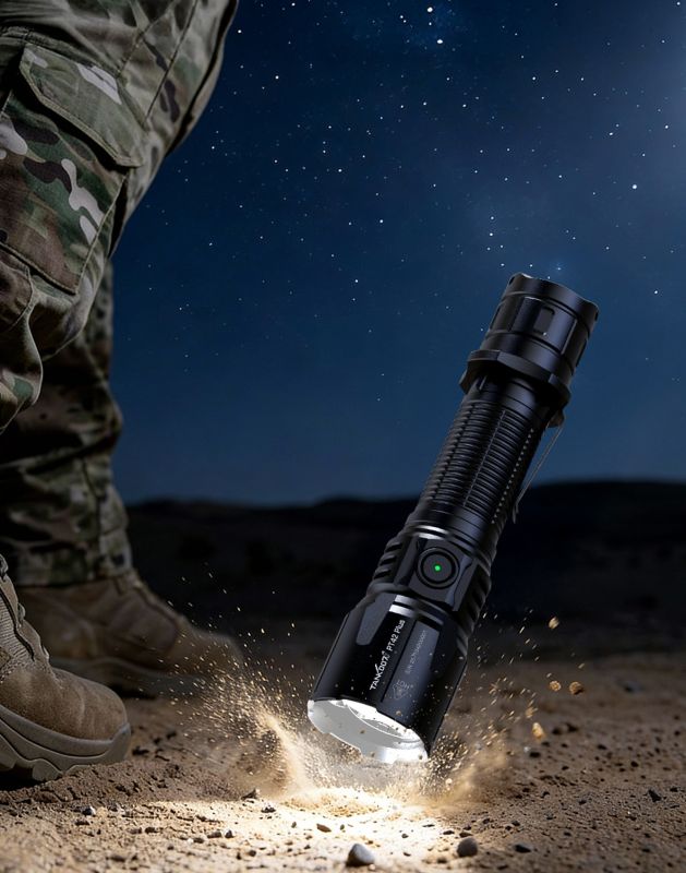 Ручний тактичний ліхтар з зеленим та червоним світлом TANK007 PT42 Plus