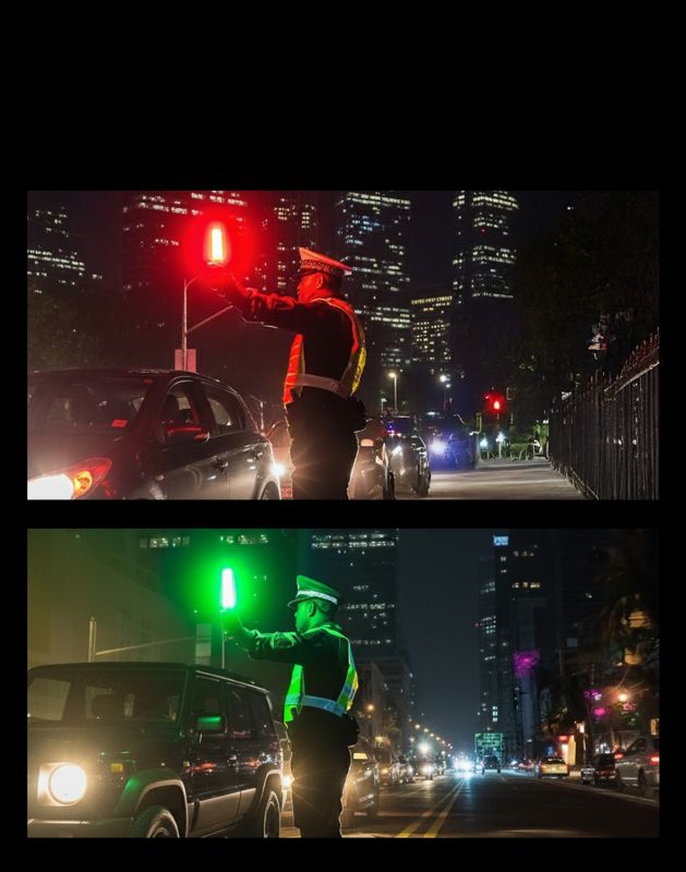 Ручний тактичний ліхтар з зеленим та червоним світлом TANK007 PT42 Plus