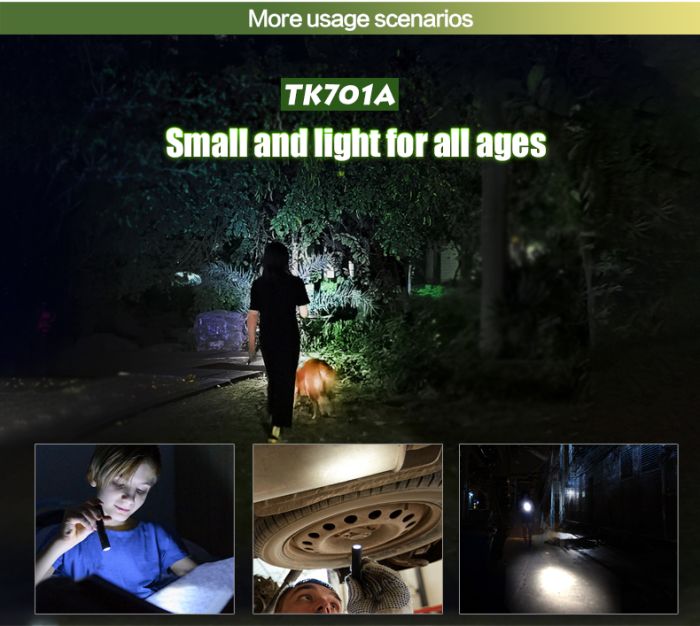 Ліхтар-брелок TANK007 TK701A