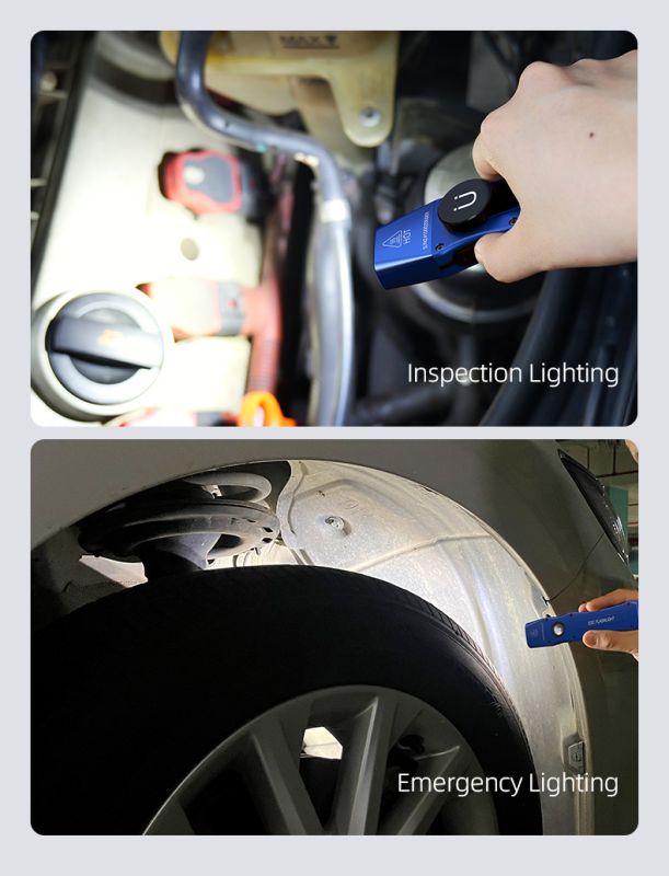 Ручний ліхтар з лазером і ультрафіолетом TANK007 WF02L