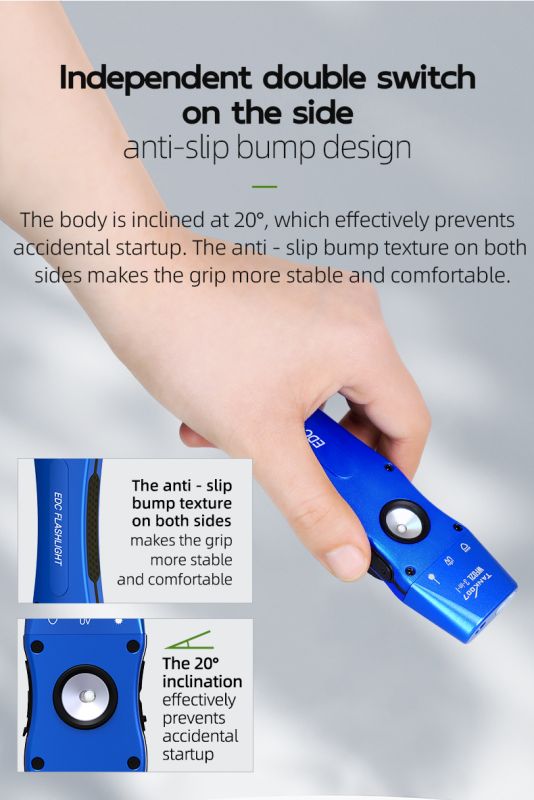 Ручний ліхтар з лазером і ультрафіолетом TANK007 WF02L