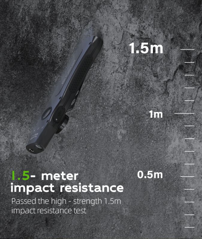 Ручний ліхтар з лазером і ультрафіолетом TANK007 WF02L