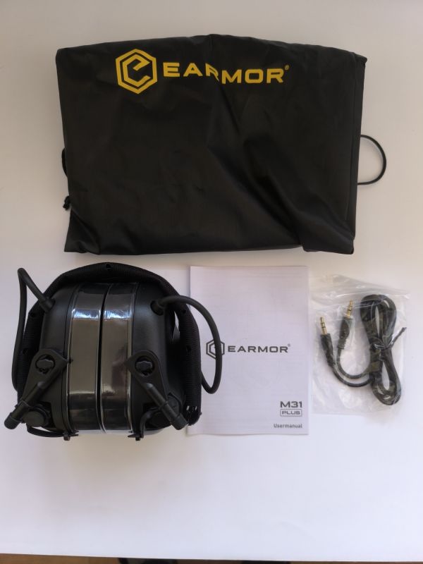 Навушники активні EARMOR M31 Plus чорні
