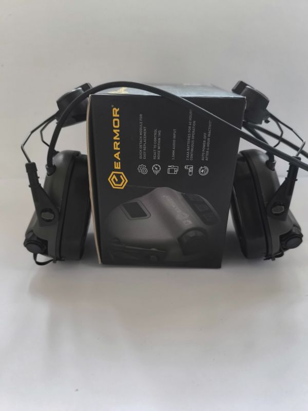 Навушники активні EARMOR M31H PLUS олива