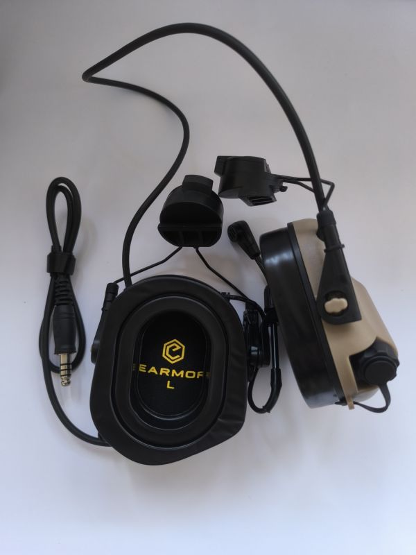 Навушники активні EARMOR M32H PLUS койот